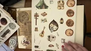 Miniature : 📓🗝️SCRAPBOOKING VINTAGE NO TALKING