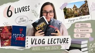Miniature : 🌿 Vlog lecture : réceptions, avis lecture et voyage en Alsace