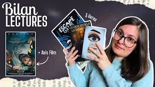 Miniature : 3 livres lus… et un film INCROYABLE 😱 (bilan mars 2026)