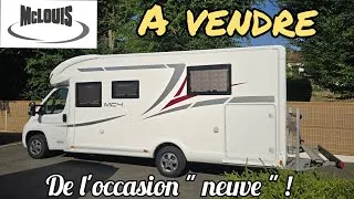 Miniature : A vendre : Mc Louis MC4 881G, lit central, lit pavillon, soute, porte-moto...