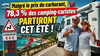 Miniature : 🚐⛽ Malgré le prix du carburant, 78,3 % des camping-caristes partiront cet été !