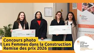 Miniature : Concours photo “Les Femmes dans la Construction” : remise des prix 2026