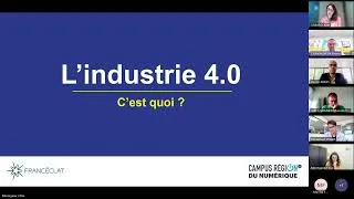 Miniature : [Replay] Webinaire Industrie 4.0