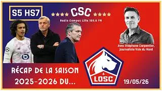 Miniature : LOSC : le bilan de la saison 2025-26 des Dogues, avec Stéphane Carpentier - CSC - S5 HS7 (19/05/26)