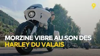 Miniature : Harley, cuir et pétarades : les motards valaisans en virée