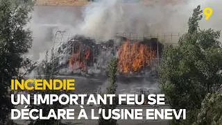 Miniature : Incendie à Uvrier: «Ce n’est pas un foyer qu’on peut éteindre rapidement»