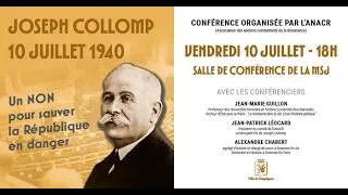 Miniature : Hommage à Joseph Collomp, figure de la Résistance républicaine