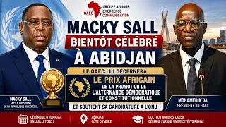 Miniature : Abidjan rend hommage à Macky Sall : un prix africain et un Doctorat Honoris Causa annoncés