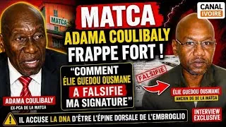 Miniature : "Élie Guédou a falsifié ma signature" : Adama Coulibaly fait de graves révélations sur la MATCA
