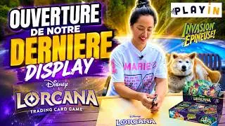 Miniature : OUVERTURE de notre DERNIERE display LORCANA / SET 13 INVASION ÉPINEUSE !
