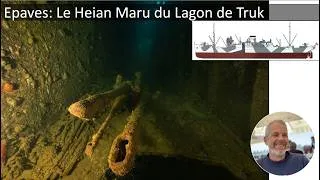 Miniature : Histoire et plongée sur l'épave du Heian Maru au Lagon de Truk (Chuuk) en Micronésie