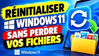 Miniature : Réinitialiser Windows 11 SANS perdre ses fichiers !