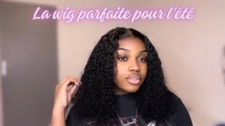 Miniature : PERRUQUE CURLY parfaite pour les vacances d’été |  Perruque SANS COLLE  | ALIPEARL HAIR