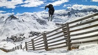 Miniature : Candide Thovex - Mellow day in Tignes