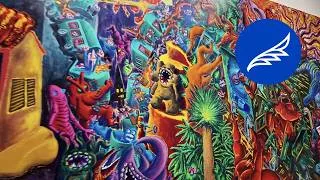 Miniature : Exposition à la Malmaison : Mirages du monde, les peintures d'Hervé Di Rosa à Cannes | CannesWebTV