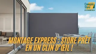 Miniature : Installation Facile du Canopée Store Latéral Extérieur – Tuto Parfait pour Balcon & Jardin