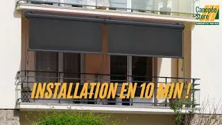Miniature : Installation Facile du Store Vertical Rétractable Canopée - Guide Pas à Pas