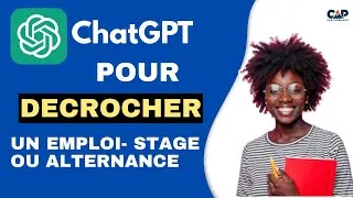 Miniature : CHAT GPT POUR DECROCHER UN EMPLOI / STAGE OU ALTERNANCE