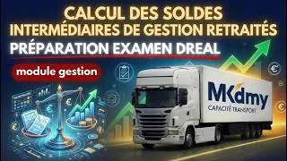 Miniature : [LE CALCUL DES SOLDES INTERMÉDIAIRES DE GESTION RETRAITÉS] CAPACITÉ DE TRANSPORT: Examen DREAL