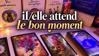 Miniature : 🔮Il/elle attend le bon moment et pense encore beaucoup à toi #guidance 