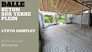 Miniature : Les étapes pour réaliser une dalle sur terre plein