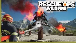 Miniature : Le nouveau jeu de pompier 🔥Playtest Rescue Ops Wildfire - Gameplay FR