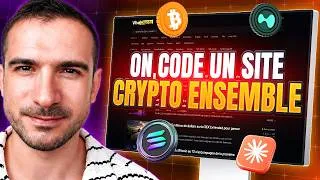 Miniature : On crée notre propre site Crypto de A à Z avec Claude ! (Vibe code avec Capet) - vibecrypto.org