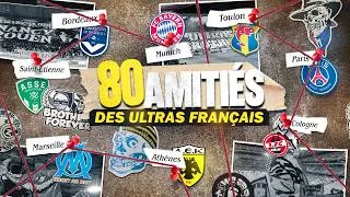 Miniature : LES 80 AMITIÉS DES ULTRAS FRANÇAIS 🇫🇷