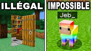 Miniature : 35 SECRETS que TU ne CONNAIS PAS sur Minecraft !