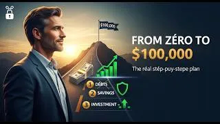 Miniature : How I Built My First $100,000 Net Worth Starting From Nothing — The Real Blueprint!