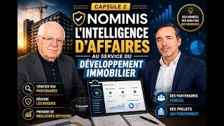 Miniature : Capsule 2 🏗️ Nominis : L'intelligence d'affaires au service du développement immobilier