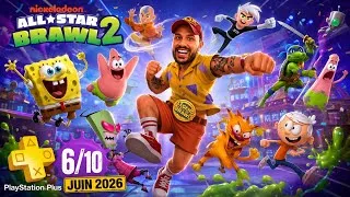 Miniature : Test Jeu du Mois PS Plus : Juin 2026 - Nickelodeon All-Star Brawl 2 (Note : 6/10)