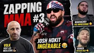 Miniature : 🥊 Islam Makhachev Roasts Garry, Josh Hokit Goes Completely Wild 😂 | MMA ZAPPING 3 🥊