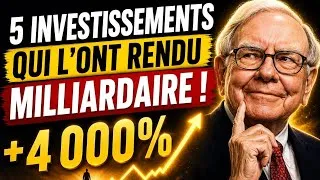 Miniature : Comment Buffett a transformé 600M$ en 25 milliards 😳