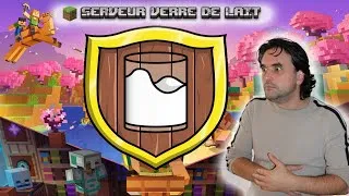 Miniature : Nouveau Serveur Verre de Lait - 1.20+ - Survie et Build - Projet Blanche Town