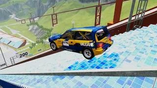 Miniature : jeu de Crash de voiture - Beamng drive - YouTube