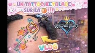 Miniature : VLOG TATTOO - Je me fais tatouer une Keyblade sur la 🍑 - le haut de cuisse xD