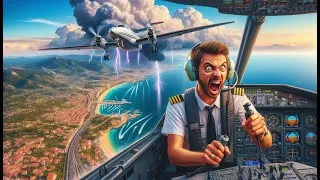 Miniature : Formation VFR à l’ancienne : paysages, chaos et aérodromes serrés ✈️🔥