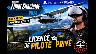 Miniature : ✈️ Flight Simulator 2024 PS5 / PSVR2 : Licence de Pilote Privé... READY FOR CRASH ? 💥