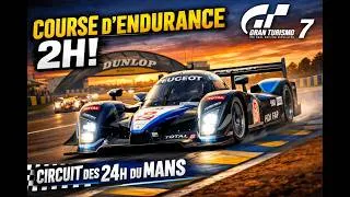 Miniature : Course d’endurance 2H au Mans en Peugeot 908 HDi FAP 🏁 Gran Turismo 7
