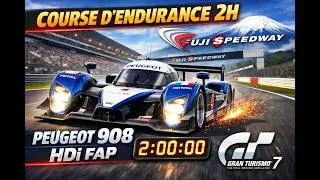 Miniature : 2H D’ENDURANCE AU FUJI 🏁 | Peugeot 908 HDi FAP | Gran Turismo 7