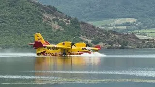 Miniature : Passage de nos amis Canadair lors du challenge national DIH dans l’Hérault.