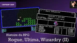 Miniature : Histoire du RPG – Les modèles du RPG : Rogue, Ultima et Wizardry (1980-2001)