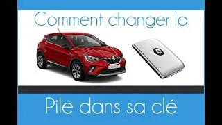 Miniature : Comment changer la pile dans sa clé de Renault Captur