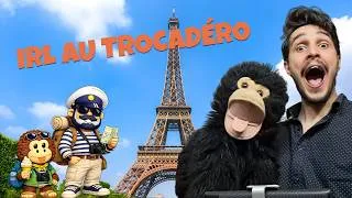 Miniature : On explore le Trocadéro avec Jacob ! 🗼 (Live IRL Twitch)