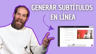 Miniature : Subtítulos automáticos para tus videos en linea ¡en 1 clic!