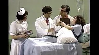 Miniature : Samedi de Rire 1985-89 - Patiente en douleur - Pauline Martin, Michel Barrette, Michèle Deslauriers,