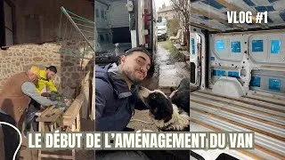 Miniature : ON DÉMARRE L’AMÉNAGEMENT DU VAN ! 🚐 (Renault Trafic L1H1 – démontage & tasseaux)