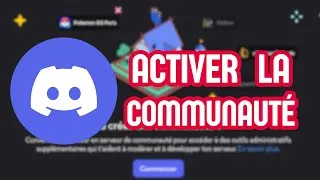 Miniature : Tuto activer la communauté sur discord