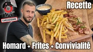 Miniature : Recette :  Homard + Frites + Convivialité !